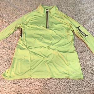 Rei lime green jacket